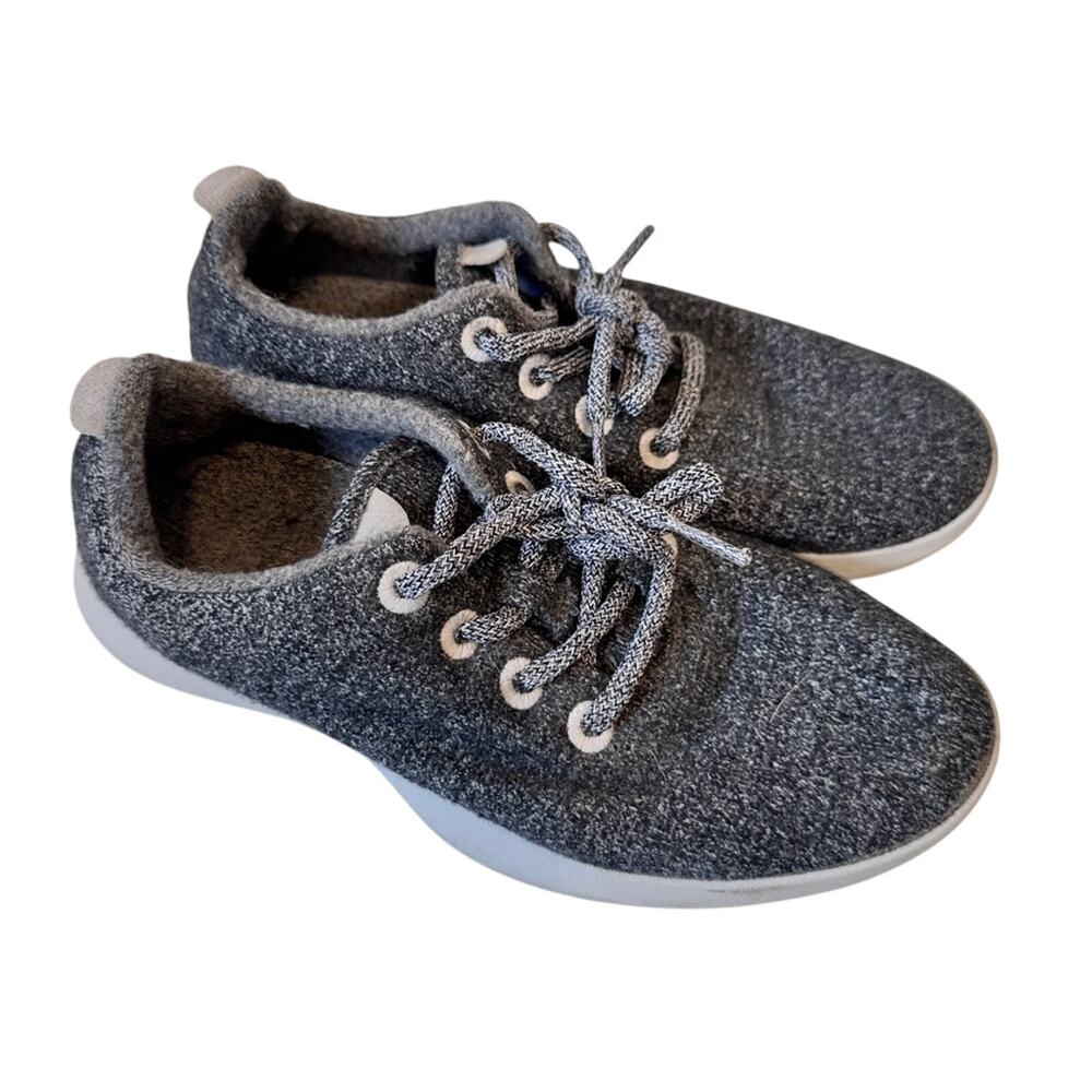 Allbirds Grey Wool Runners Trainers Sneakers Womens 8 Casual Classic Shoes